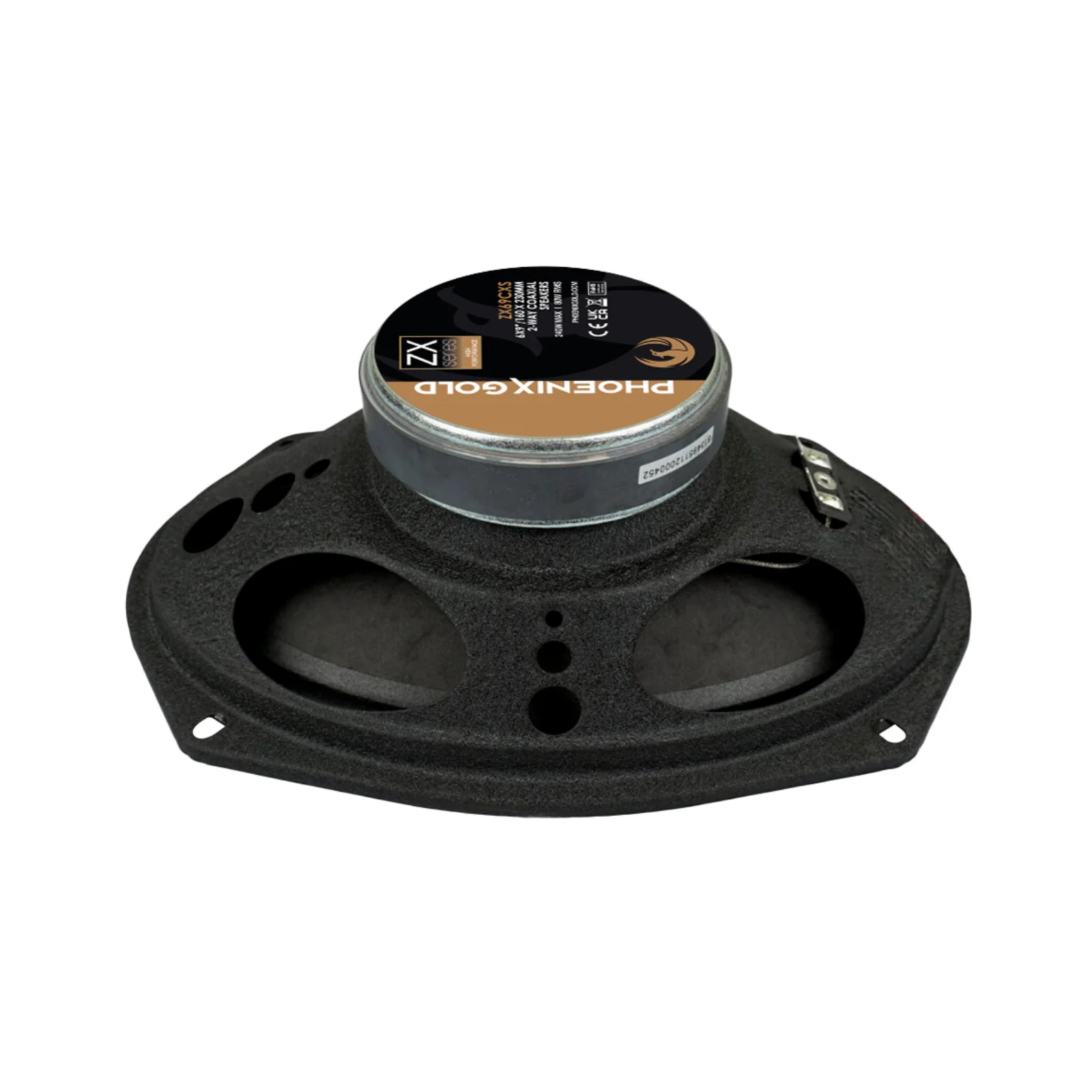 Phoenix Gold ZX69CXS ZX Series 6x9 Inch Car 2 Way Coaxial Speakers 80w RMS Pair - Image 4