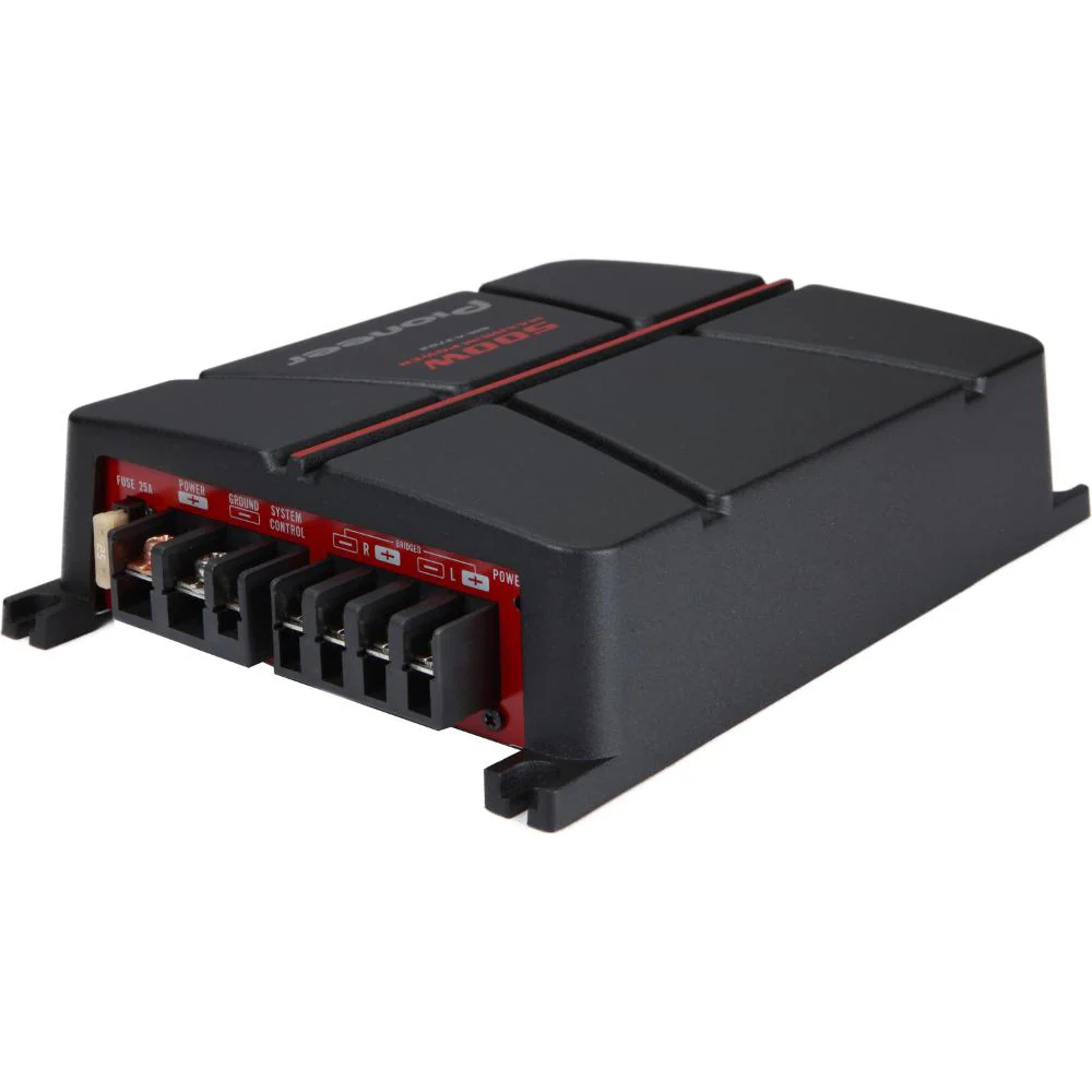 Pioneer GM-A3702 2 Channel Bridgeable Car Audio Speaker Sub Amplifier 190w RMS - Image 4
