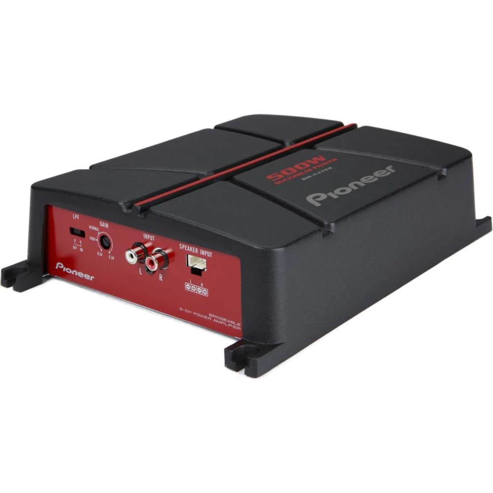 Pioneer GM-A3702 2 Channel Bridgeable Car Audio Speaker Sub Amplifier 190w RMS - Image 5