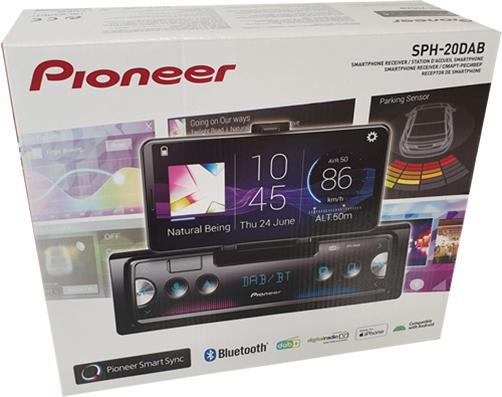 Pioneer SPH-20DAB Car Stereo Smartphone Holder Single Din Bluetooth USB Spotify - Image 4