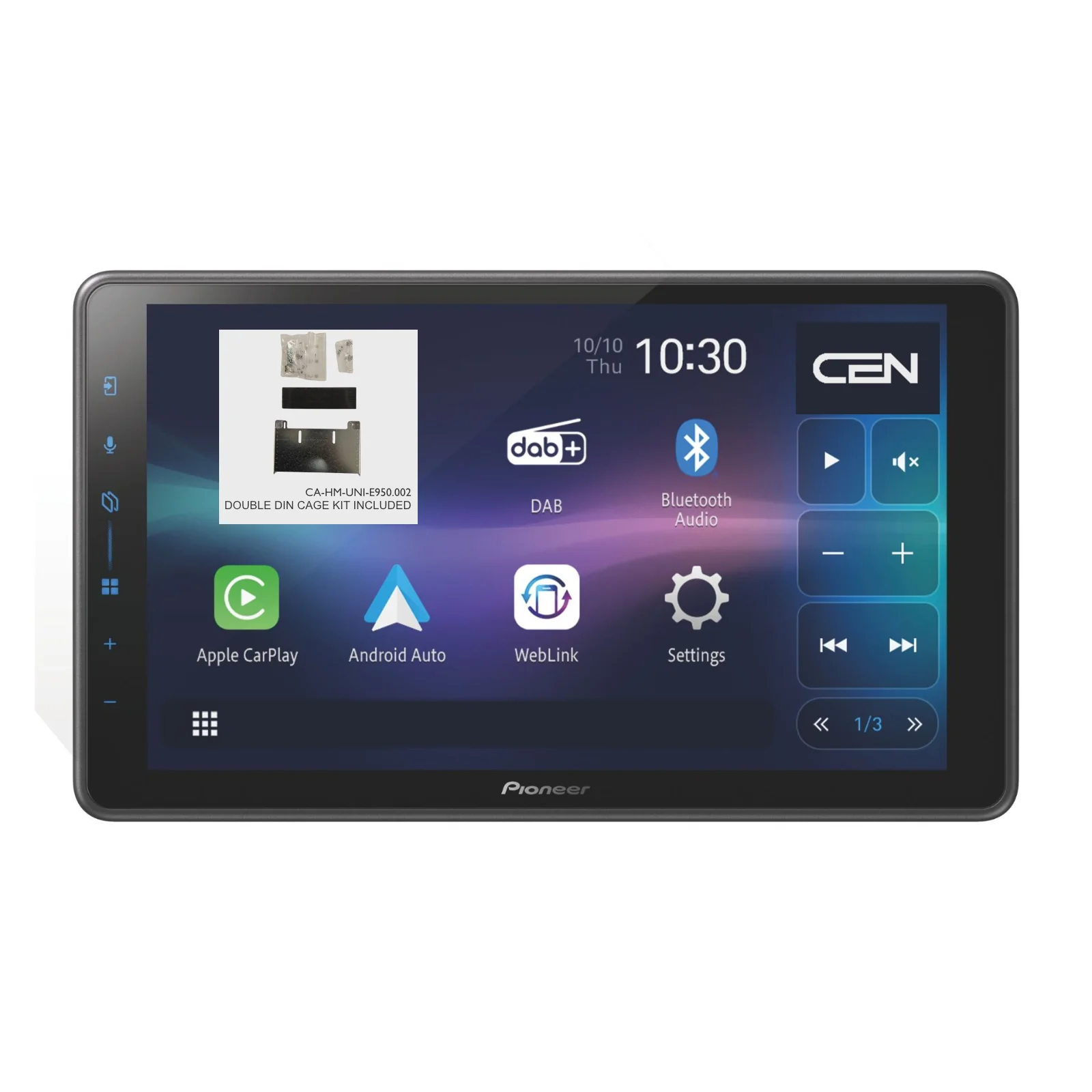 Pioneer SPH-EVO98DAB 9 Inch Apple CarPlay Android Auto Floating Car Van Stereo - Image 18