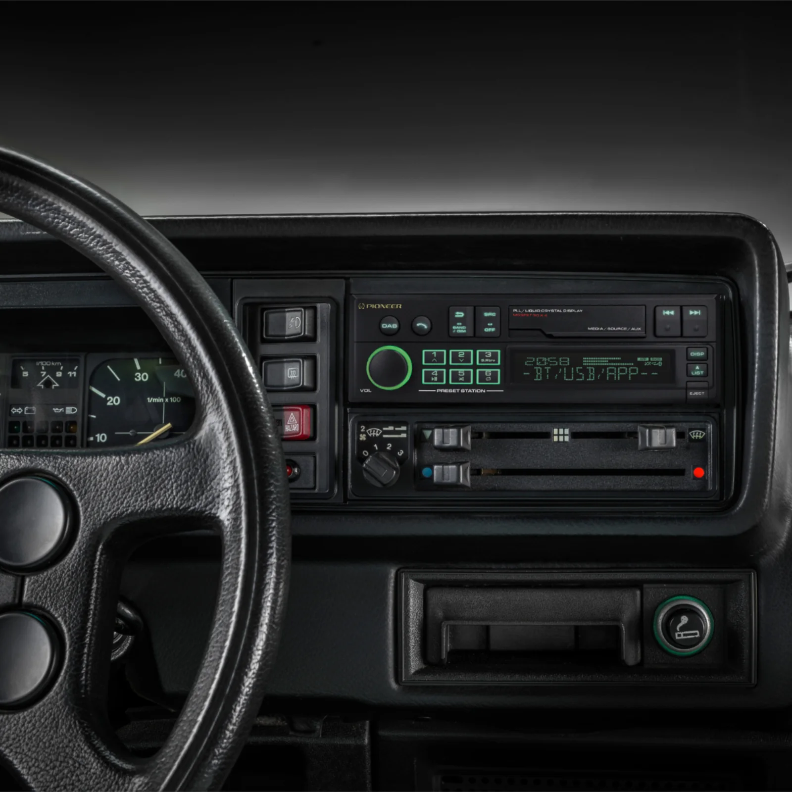 Pioneer SXT-C10PS Retro Car Stereo Bluetooth DAB+ USB Aux Classic Radio OEM Look - Image 12