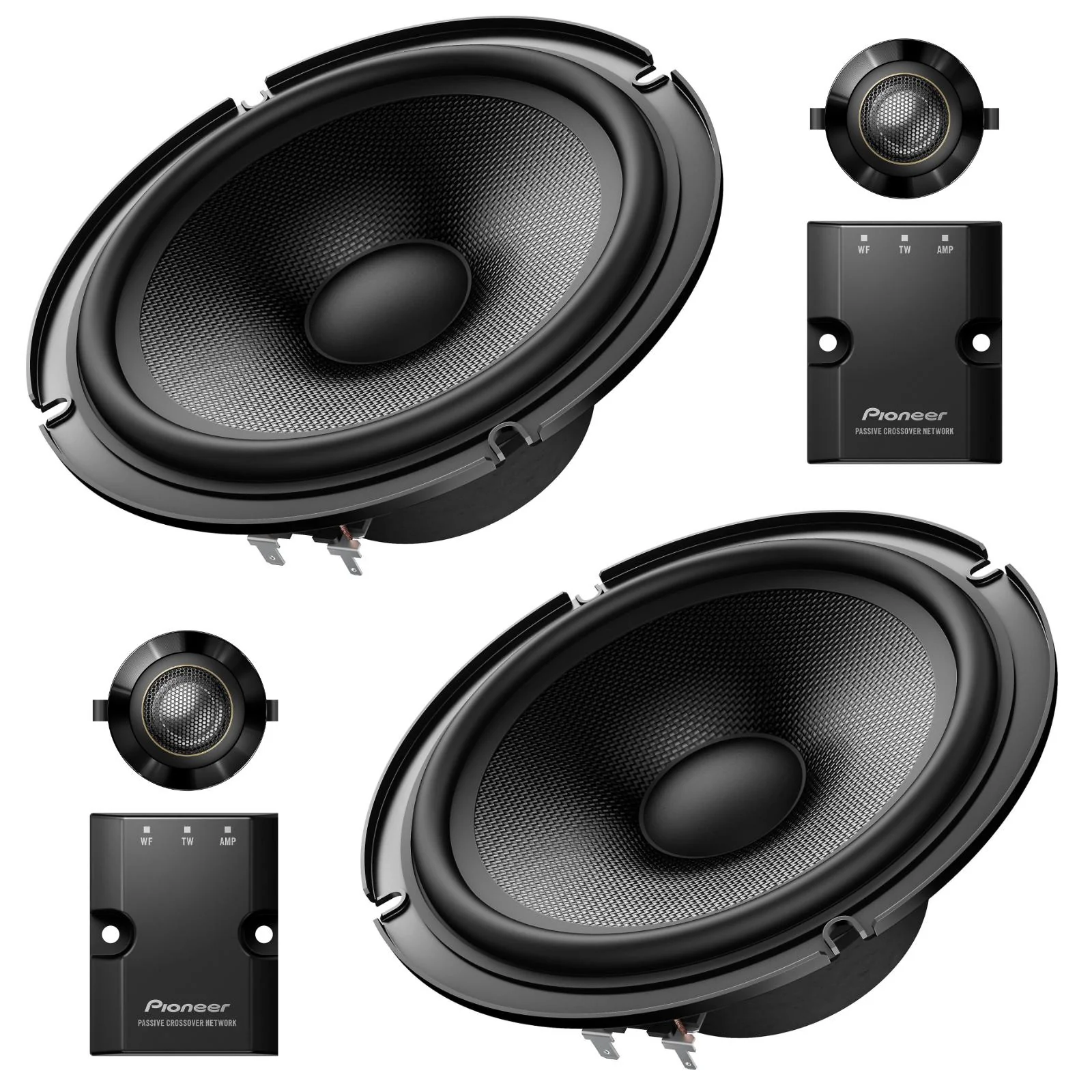 Pioneer TS-Z65C Speakers Z Series 6.5 Inch 16.5cm Car Door Component 110w RMS