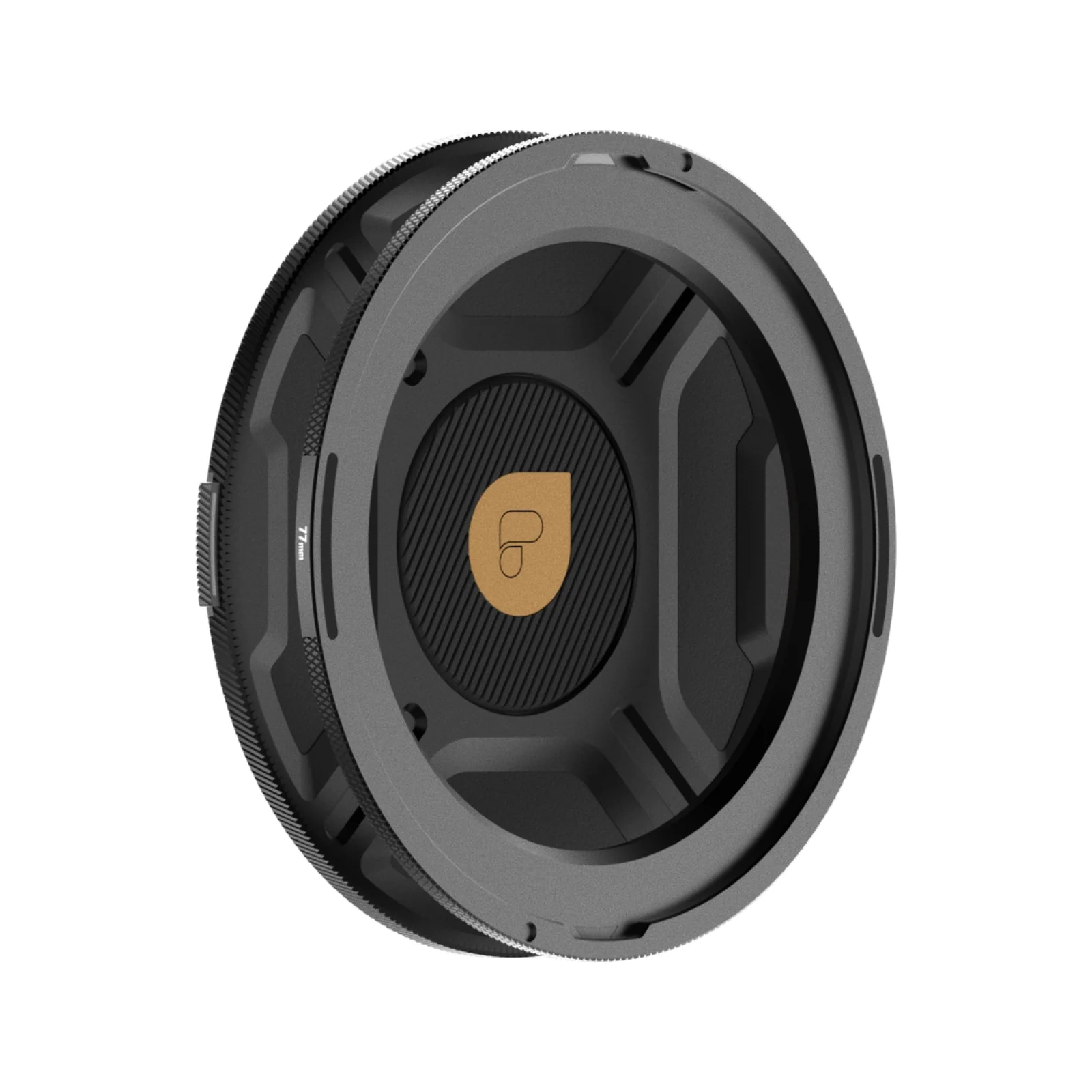 PolarPro 77mm Helix Base Plate and Defender Cap for Helix MagLock Filters