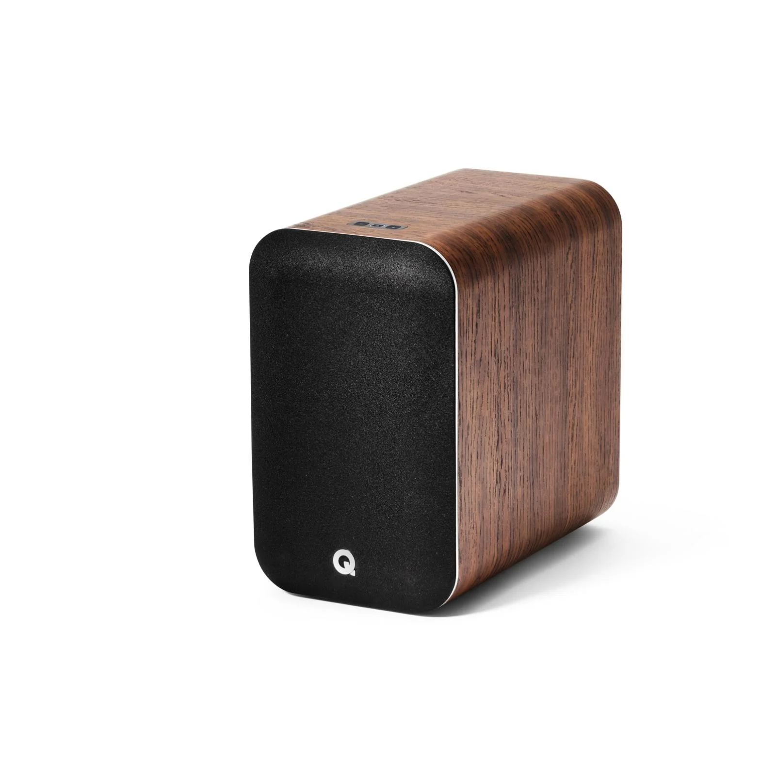 Q Acoustics M20 Wireless Powered Bookshelf Speakers aptX HD Bluetooth 5.0 Walnut - Image 3