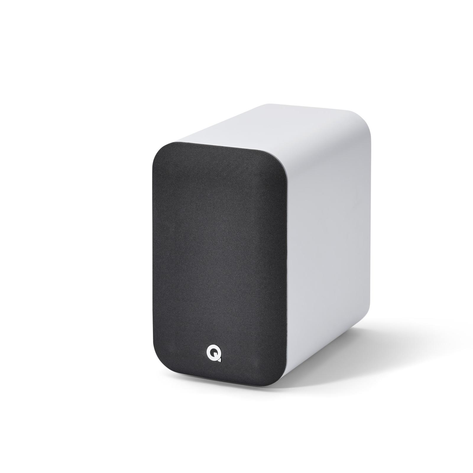 Q Acoustics M20 Wireless Powered Bookshelf Speakers aptX HD Bluetooth 5 White - Image 3