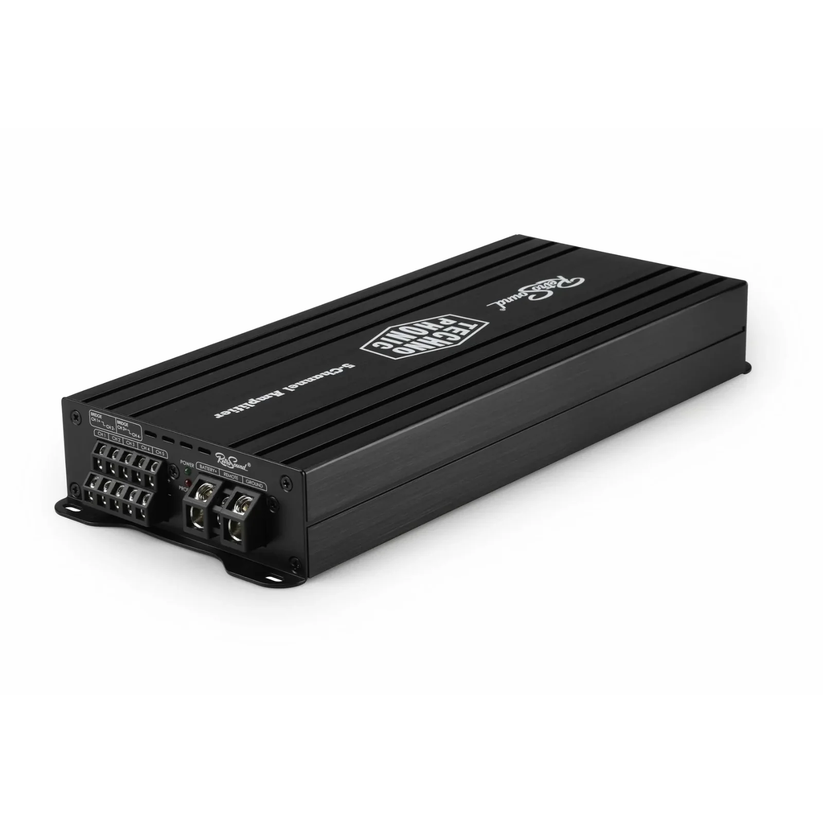 RetroSound Technophonic 5 Channel Amplifier Bridgeable Amp 4x65w 1x225w RMS - Image 3