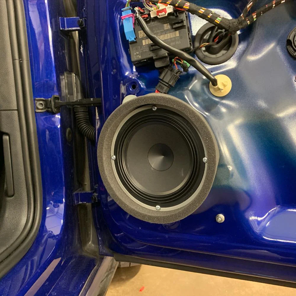 Stinger Roadkill Fast Rings 6.5" 165mm Acoustic Foam Car Door Speaker Baffle Kit - Image 7