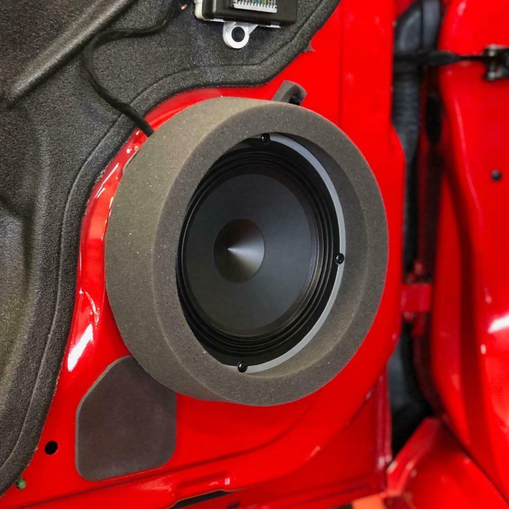 Stinger Roadkill Fast Rings 8" 200mm Acoustic Foam Car Door Speaker Baffle Kit - Image 3