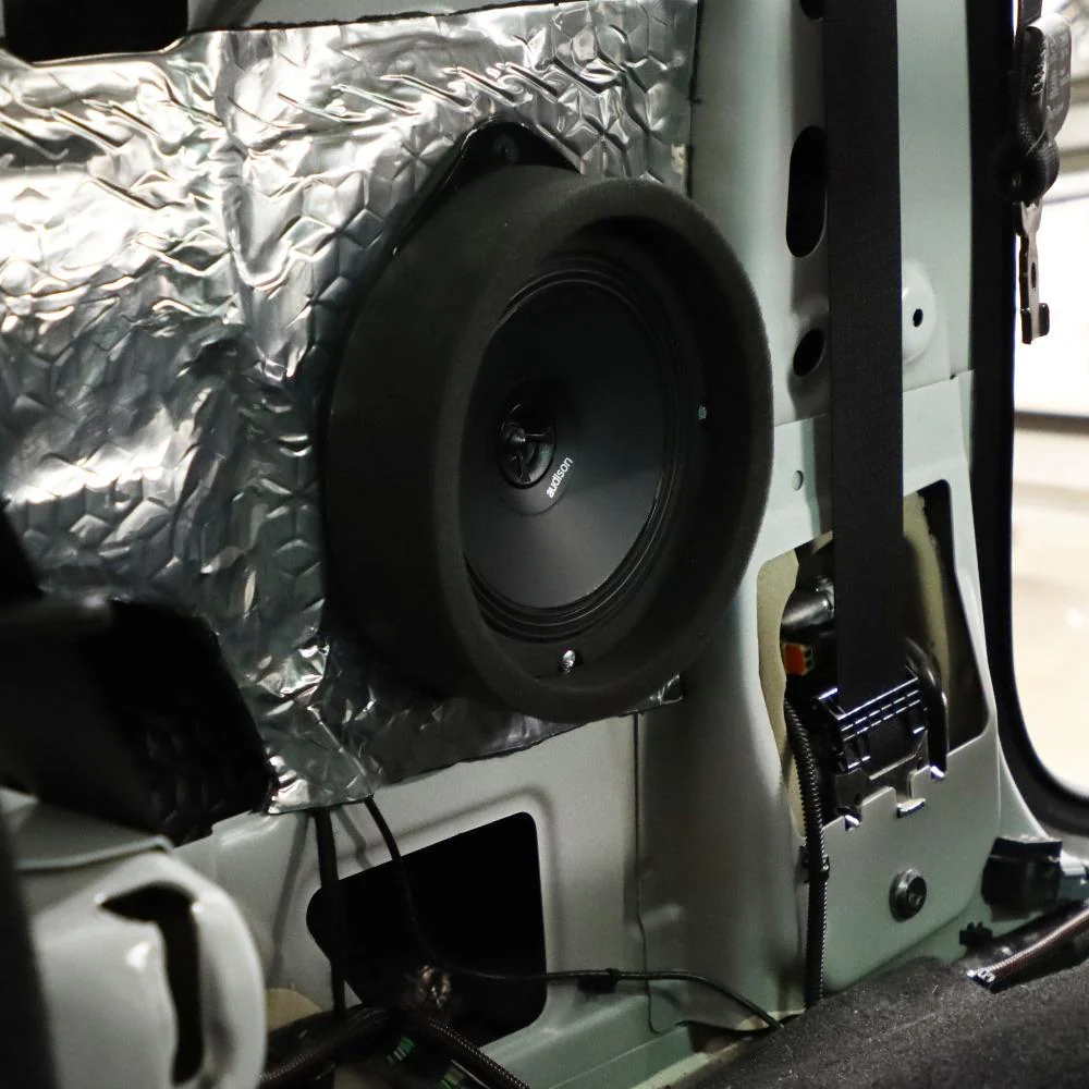 Stinger Roadkill Fast Rings 8" 200mm Acoustic Foam Car Door Speaker Baffle Kit - Image 8