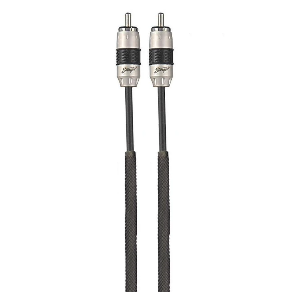 Stinger SI8217 8000 Series 2 Channel Triple Shielded RCA Interconnect Cable 5.2m
