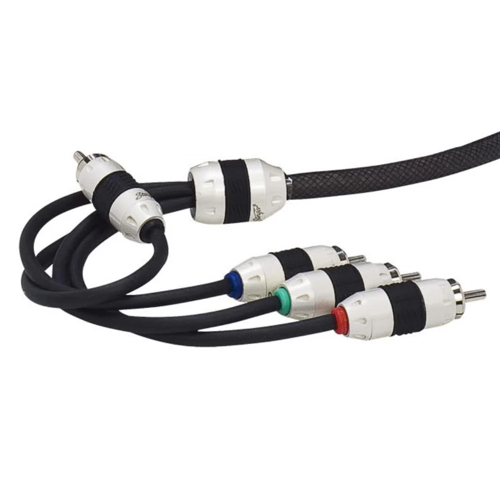 Stinger SI8412 8000 Series 4 Channel Triple Shielded RCA Interconnect Cable 3.7m - Image 3