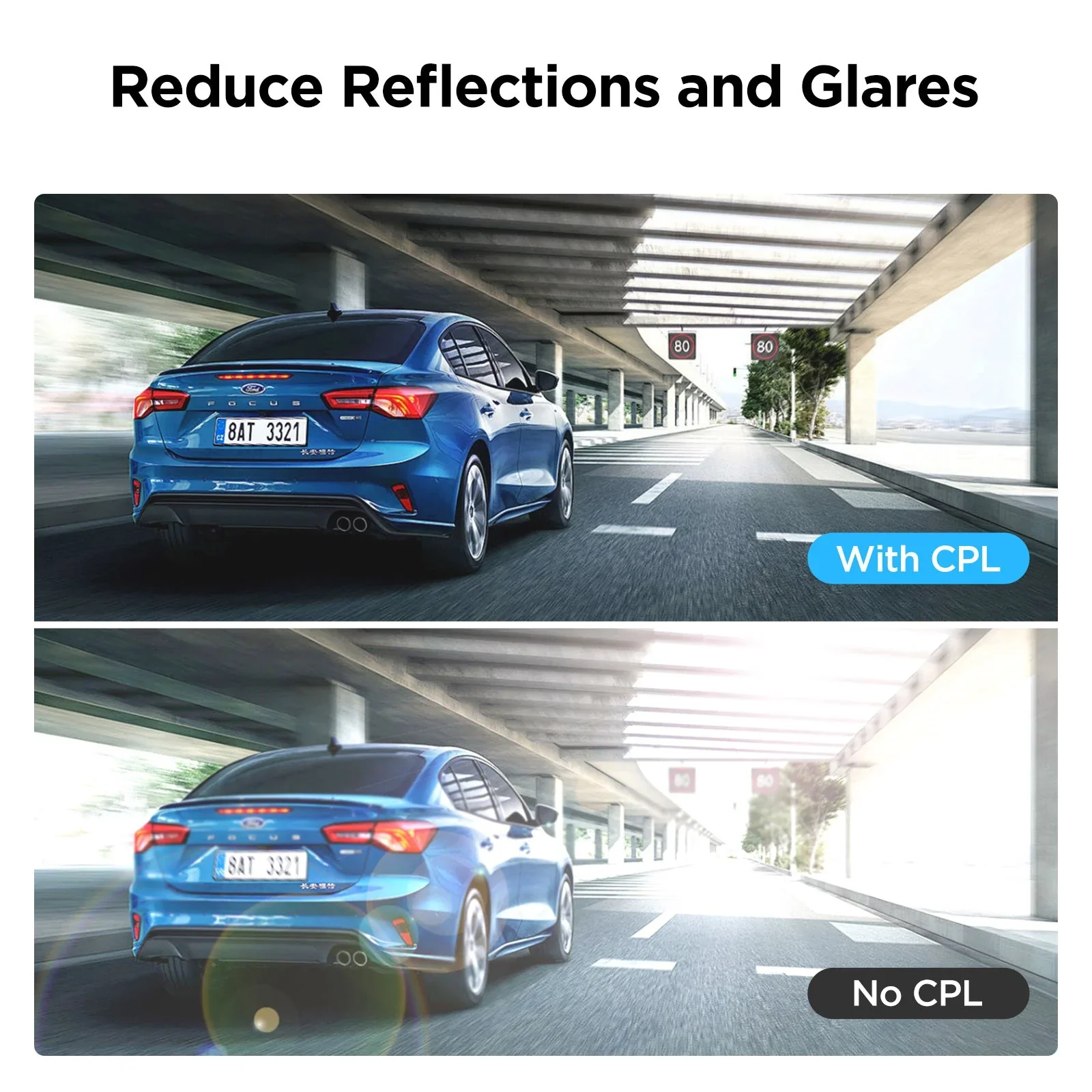 Viofo CPL-600 Polariser Filter for A329S A229 Ultra Rear Camera RTC420 RTC320 - Image 6