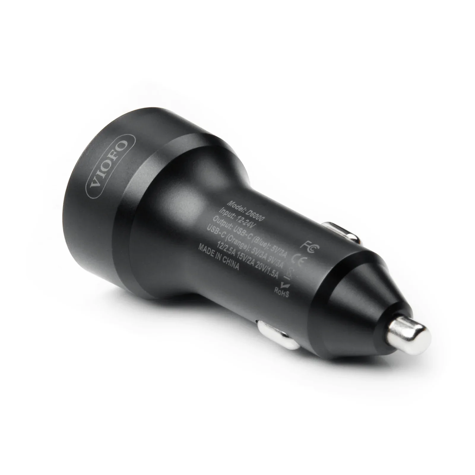 Viofo D6000 Dual USB C Cigarette Car Charger for A329 Series A229 Ultra Dash Cam - Image 8