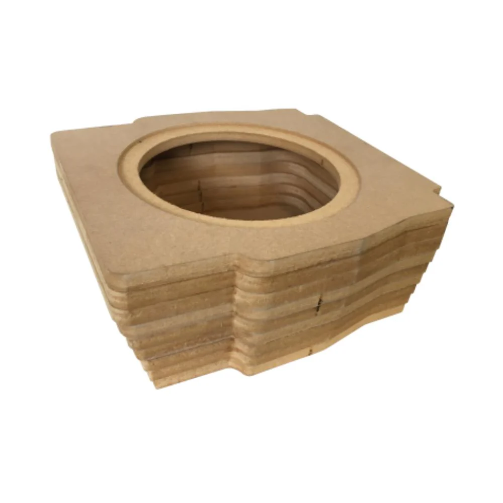 VW Volkswagen Transporter T5 T6 T6.1 Under Seat MDF Sub Box Subwoofer Enclosure