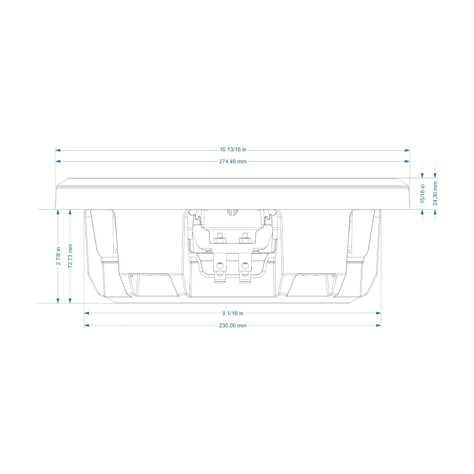 Wavtech 10 Inch Professional Series Shallow Subwoofer ThinPro10 Sub 4 Ohm - Image 6