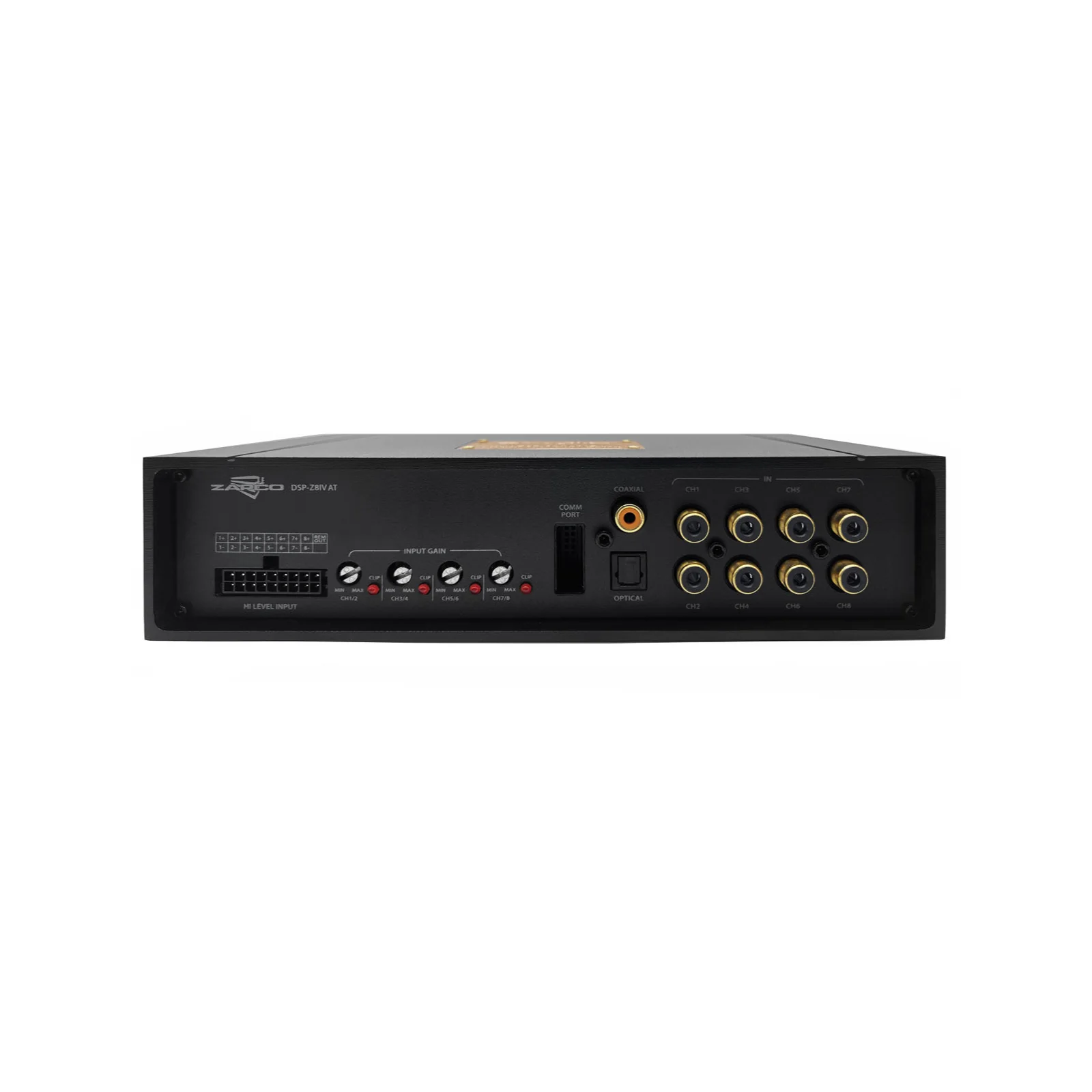 Zapco DSP-Z8 IV AT 8 Channel DSP Cirrus Logic Processor and Remote Control - Image 3