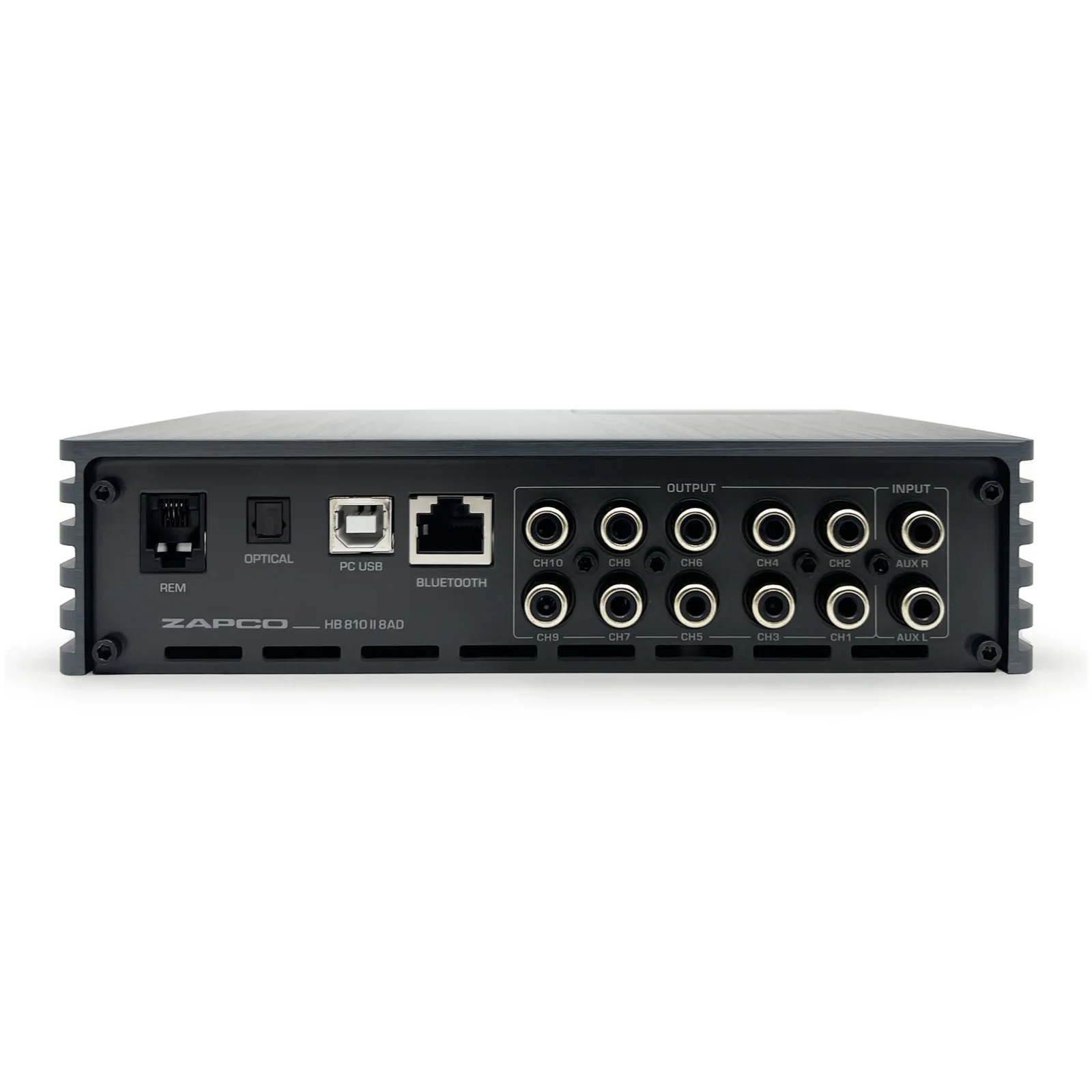 Zapco HB 810 II 8AD DSP Amp 10 Channel DSP 8 Channel Class A/B & D Amplifier - Image 3
